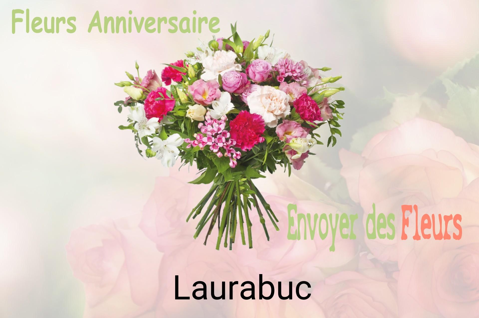 Bouquet de fleurs d’anniversaire livré à Laurabuc