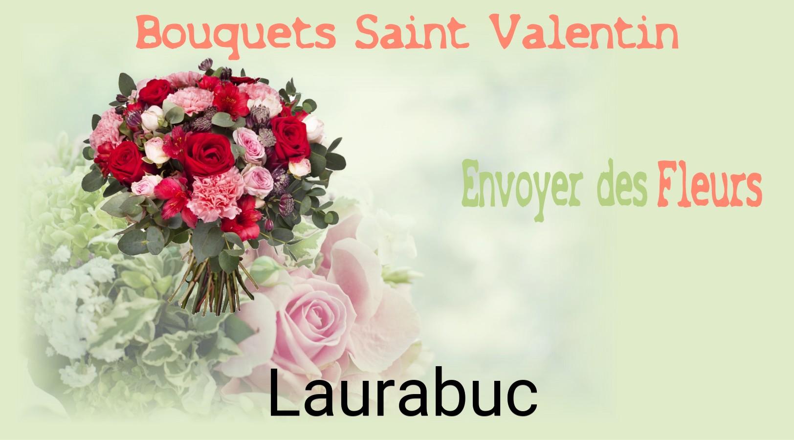 Roses de Saint-Valentin livrées à Laurabuc